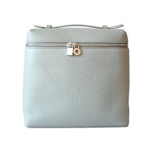 Loro Piana Extra Pocket L23.5 Backpack Eucalyptus